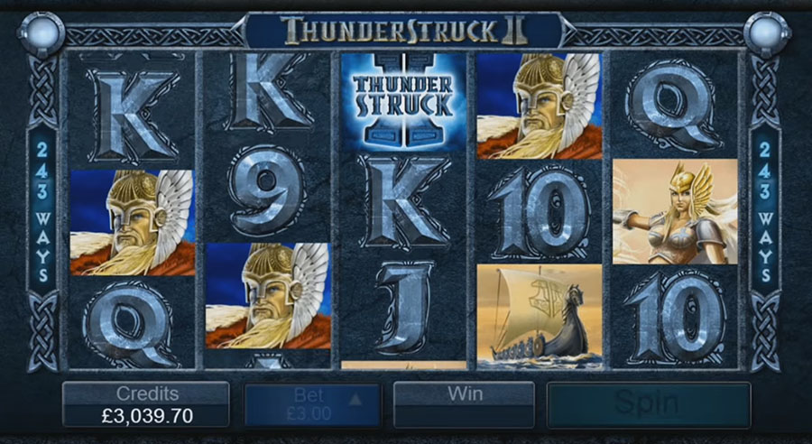 Microgaming - Thunderstruck, скриншот